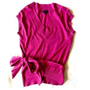 “Banana Republic” Cap sleeve pink top